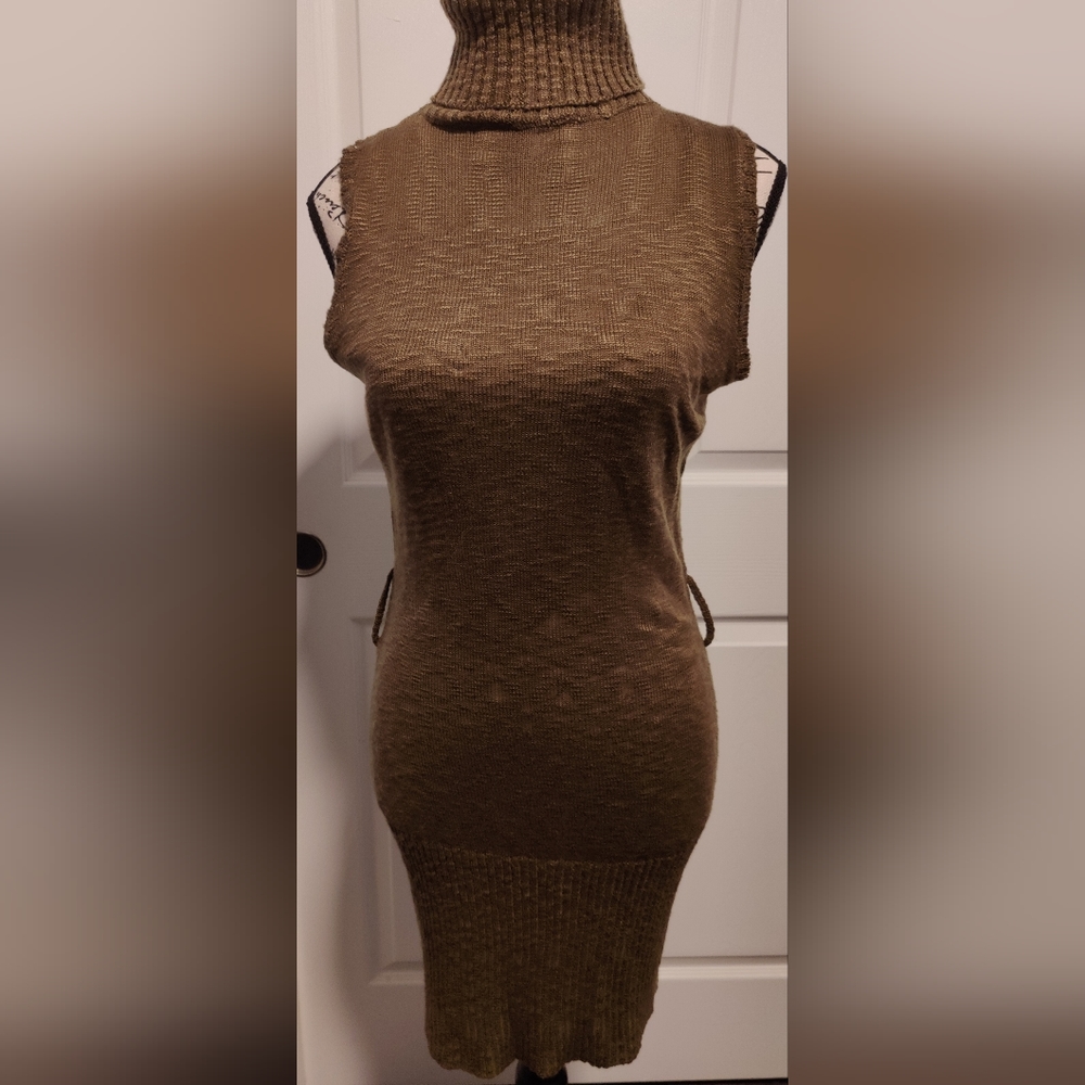 Turtle neck dress